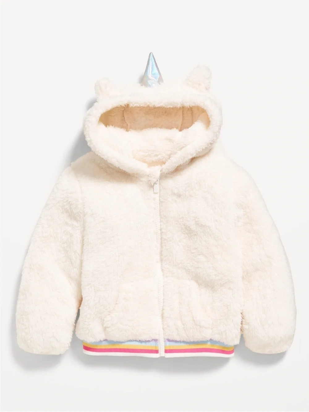 Old Navy unicorn Critter Hooded Jacket